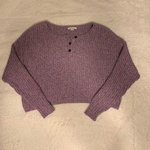 American Eagle Cropped Sweater